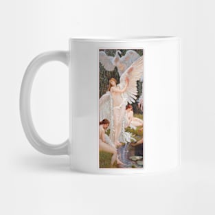 The Swan Maidens by Walter Crane Mug